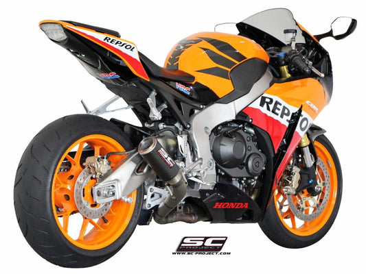 HONDA CBR1000RR (2008 - 2013) CR-T Muffler, with full titanium link pipe