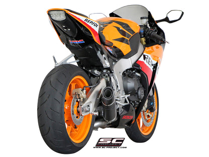 HONDA CBR1000RR (2008 - 2013) Oval Muffler, carbon fibre, with carbon fibre end cap