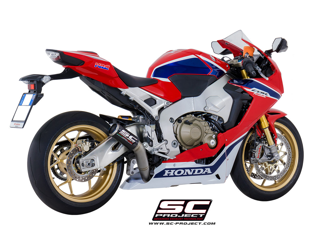 HONDA CBR1000RR (2017 - 2019) - SP - SP2 CR-T Muffler, high position, with titanium end cap
