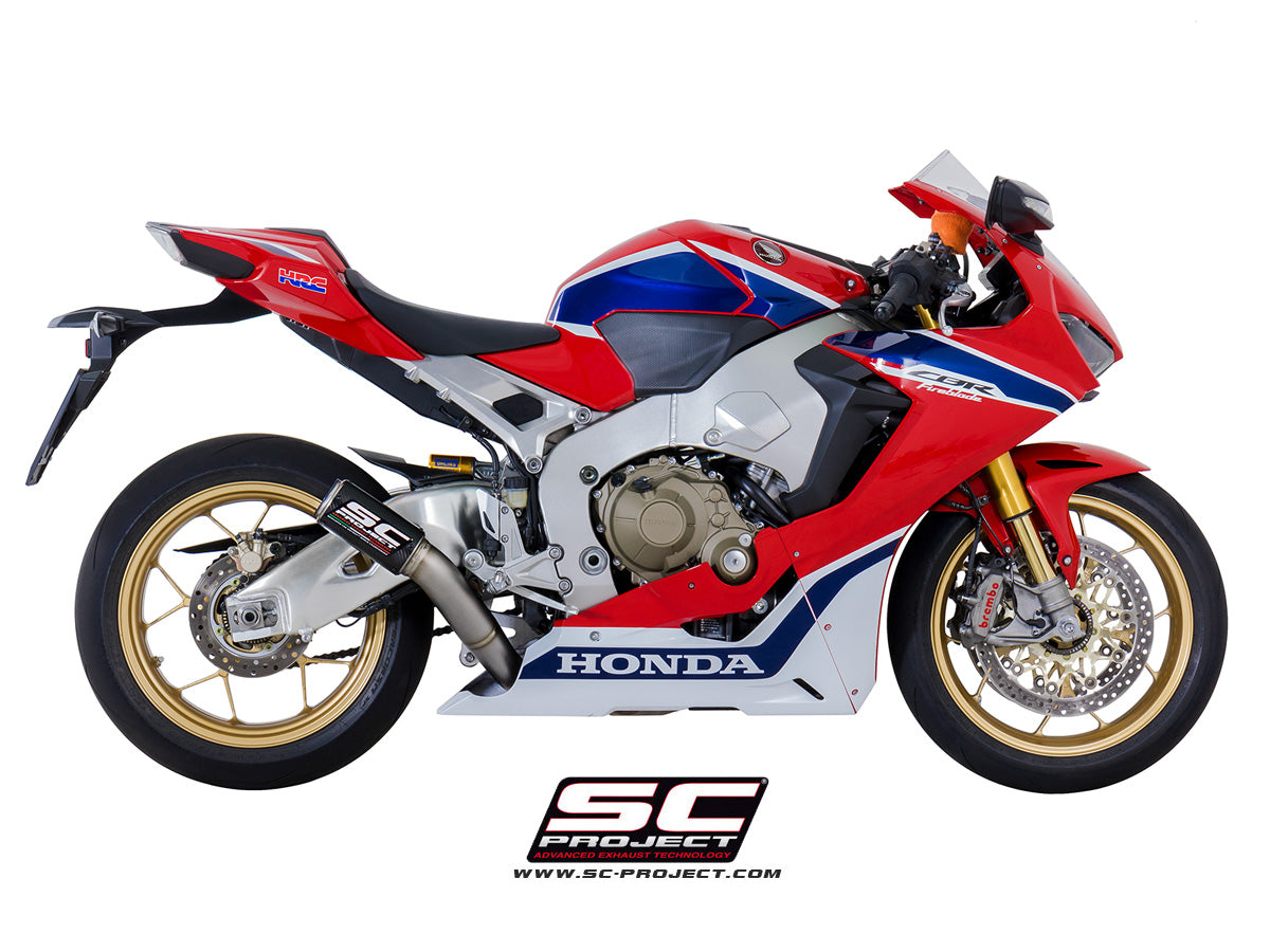 HONDA CBR1000RR (2017 - 2019) - SP - SP2 CR-T Muffler, high position, with titanium end cap