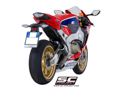 HONDA CBR1000RR (2017 - 2019) - SP - SP2 CR-T Muffler, high position, with titanium end cap