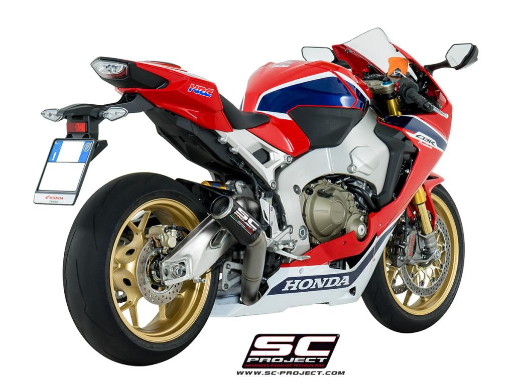 HONDA CBR1000RR (2017 - 2019) - SP - SP2 CR-T Muffler, high position, with titanium end cap