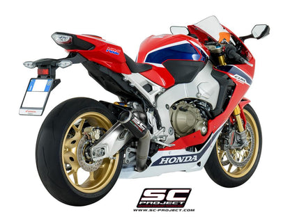 HONDA CBR1000RR (2017 - 2019) - SP - SP2 CR-T Muffler, high position, with titanium end cap