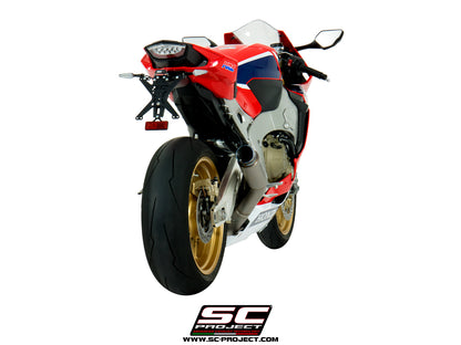 HONDA CBR1000RR (2017 - 2019) - SP - SP2 GP70-R Muffler, high position with titanium end cap