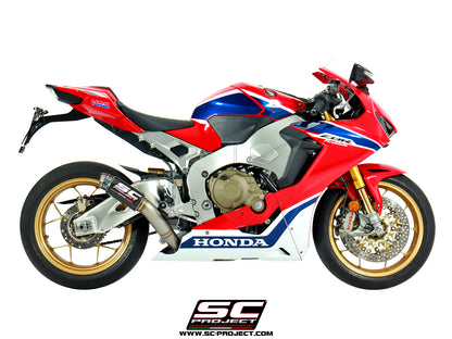 HONDA CBR1000RR (2017 - 2019) - SP - SP2 GP70-R Muffler, high position with titanium end cap