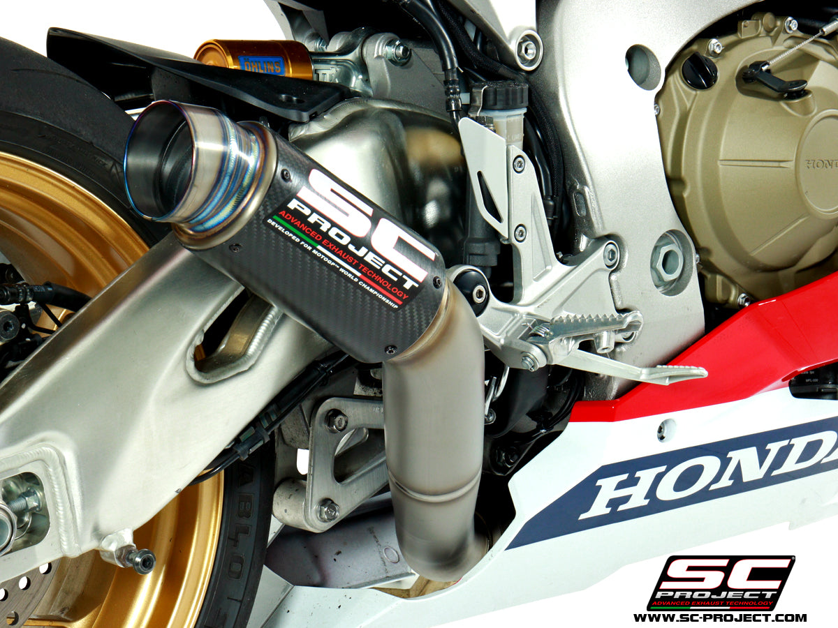 HONDA CBR1000RR (2017 - 2019) - SP - SP2 GP70-R Muffler, high position with titanium end cap