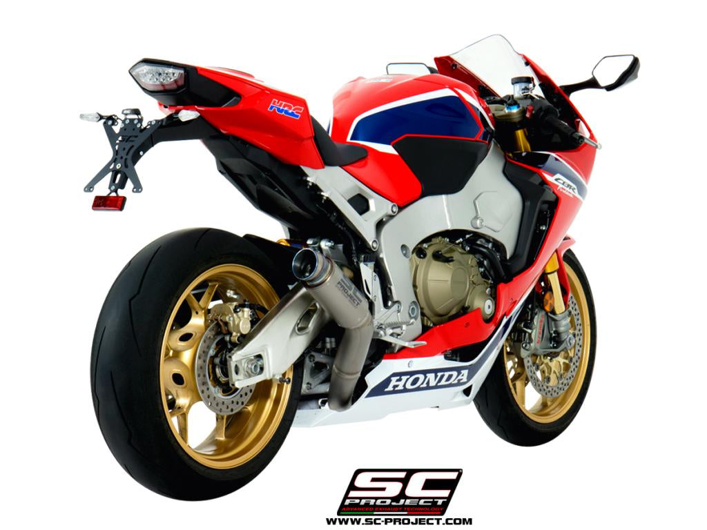 HONDA CBR1000RR (2017 - 2019) - SP - SP2 GP70-R Muffler, high position with titanium end cap