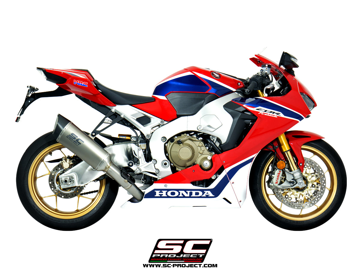 HONDA CBR1000RR (2017 - 2019) - SP - SP2 SC1-R Muffler, high position, with carbon fibre end cap