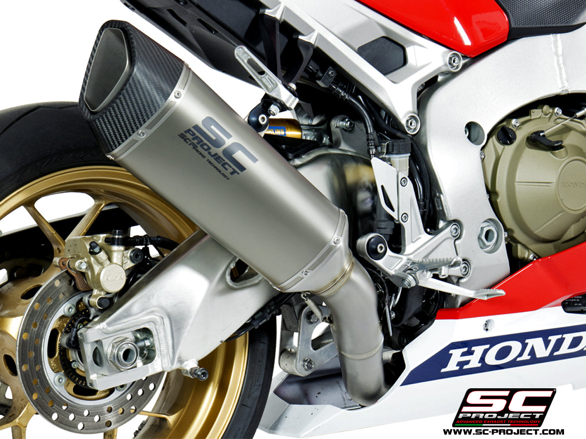 HONDA CBR1000RR (2017 - 2019) - SP - SP2 SC1-R Muffler, high position, with carbon fibre end cap