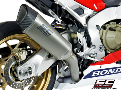 HONDA CBR1000RR (2017 - 2019) - SP - SP2 SC1-R Muffler, high position, with carbon fibre end cap