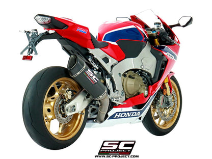 HONDA CBR1000RR (2017 - 2019) - SP - SP2 SC1-R Muffler, high position, with carbon fibre end cap