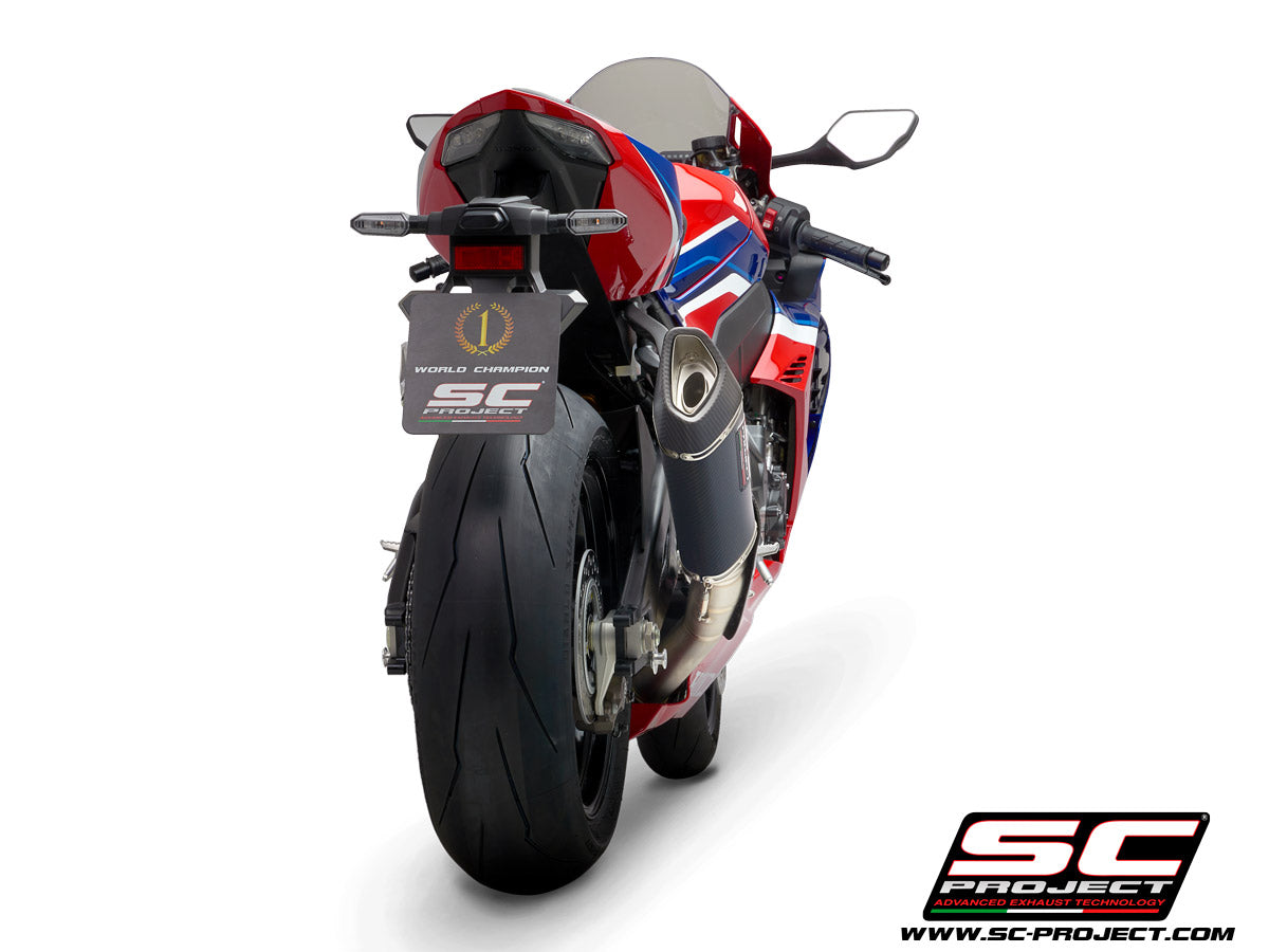 HONDA CBR1000RR-R (2020-2023) SC1-R EXHAUST CARBON FIBRE
