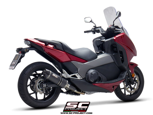 HONDA INTEGRA 750 DCT (2016 - 2020) - SPORT Oval Muffler, with Carbon fibre end cap