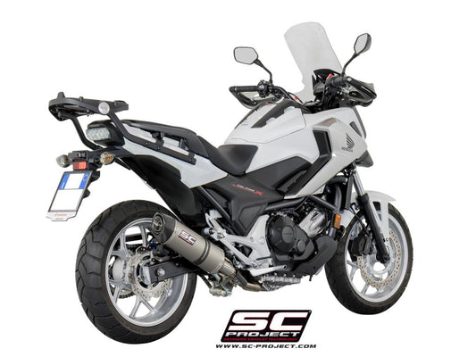 HONDA NC750 (2014 - 2015) - X Oval Muffler, with carbon fibre end cap