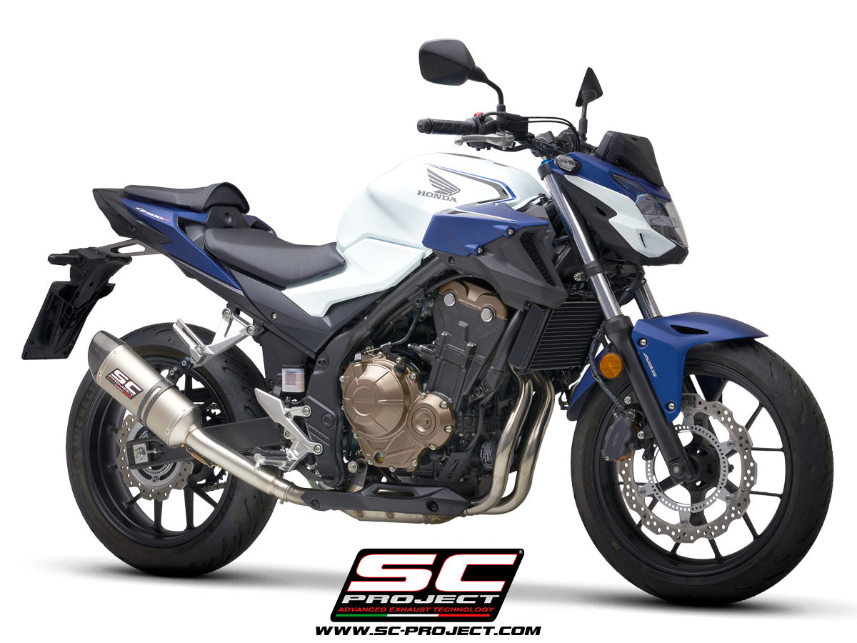 HONDA CB500 (2019-2024) - F - X (Oval Muffler)