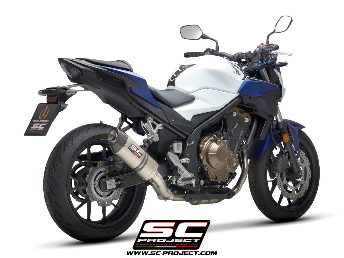 HONDA CB500 (2019-2024) - F - X (Oval Muffler)