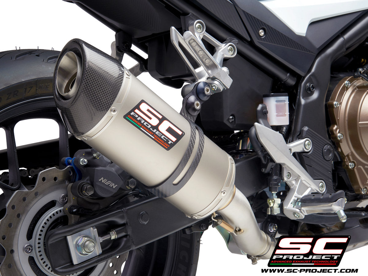 HONDA CBR500R (2019 - 2023) - OVAL MUFFLER