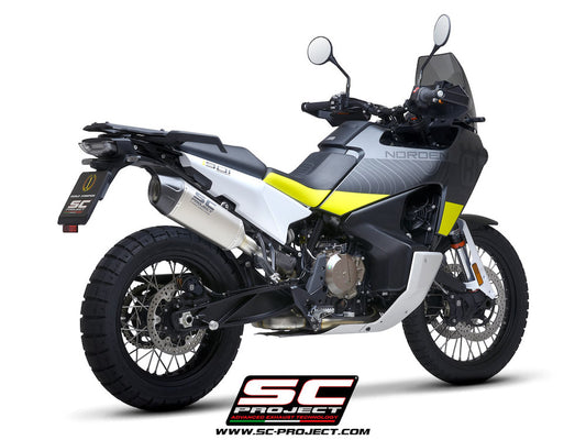 HUSQVARNA NORDEN 901 (2022-2023) X-Plorer II Muffler, with Carbon fiber end cap