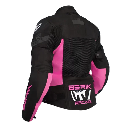 BERIK 4 SEASONS LADIES JACKET (BLACK / PINK)
