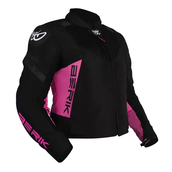 BERIK 4 SEASONS LADIES JACKET (BLACK / PINK)