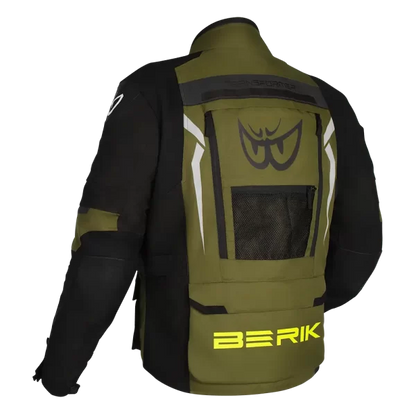 BERIK TRANSFORMER JACKET (BLACK / GREEN)