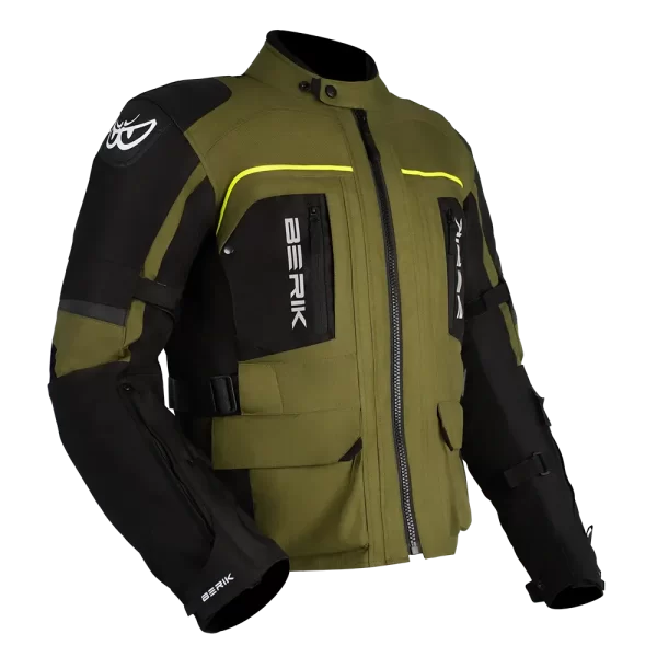 BERIK TRANSFORMER JACKET (BLACK / GREEN)