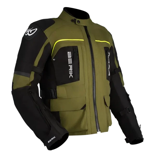 BERIK TRANSFORMER JACKET (BLACK / GREEN)