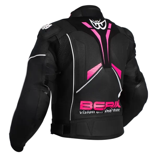 BERIK VALENTINA LADIES JACKET (BLACK / PINK)