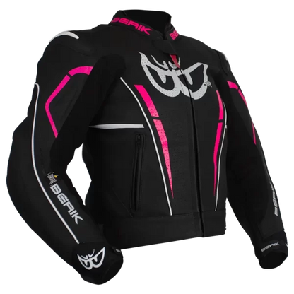 BERIK VALENTINA LADIES JACKET (BLACK / PINK)