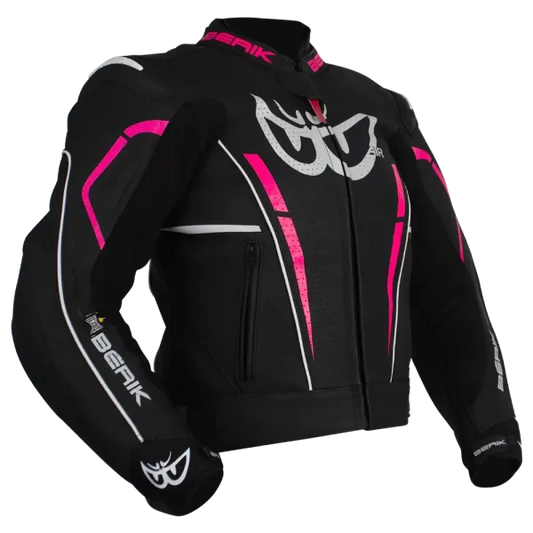 BERIK VALENTINA LADIES JACKET (BLACK / PINK)