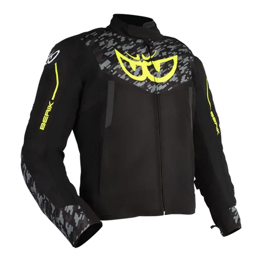 BERIK VELOCE JACKET (BLACK / CAMO / HI-VIZ)
