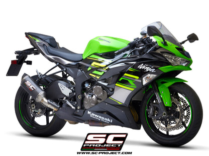 KAWASAKI NINJA ZX-6R 636 (2019-2023) SC1-S Muffler, with Carbon fibre end cap