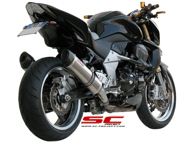 KAWASAKI Z 1000 (2007 - 2009) Pair of Oval Mufflers