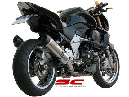 KAWASAKI Z 1000 (2007 - 2009) Pair of Oval Mufflers