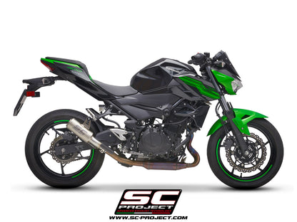 KAWASAKI Z 400 (2019 - 2020) CR-T Muffler, Titanium, with Titanium end cap