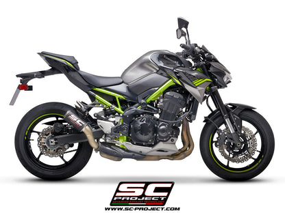 KAWASAKI Z 900 2020 CR-T Muffler, with Titanium mesh on exit pipe