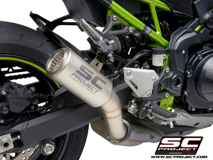 KAWASAKI Z 900 2020 CR-T Muffler, with Titanium mesh on exit pipe