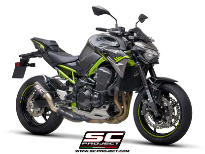 KAWASAKI Z 900 2020 CR-T Muffler, with Titanium mesh on exit pipe