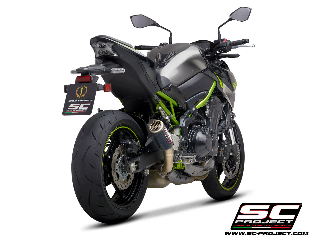KAWASAKI Z 900 2020 CR-T Muffler, with Titanium mesh on exit pipe