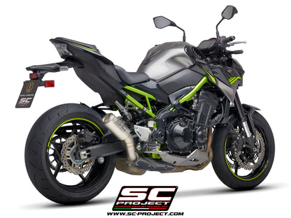 KAWASAKI Z 900 2020 CR-T Muffler, with Titanium mesh on exit pipe
