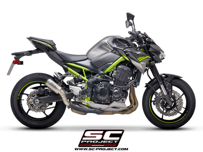 KAWASAKI Z 900 2020 CR-T Muffler, with Titanium mesh on exit pipe