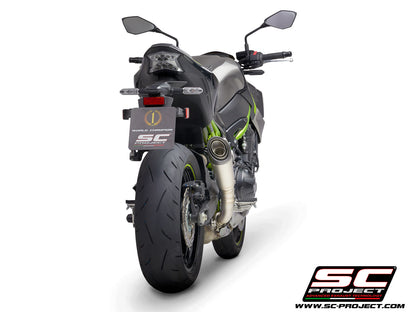 KAWASAKI Z 900 2020 S1 Muffler, Titanium, with Carbon fibre end cap