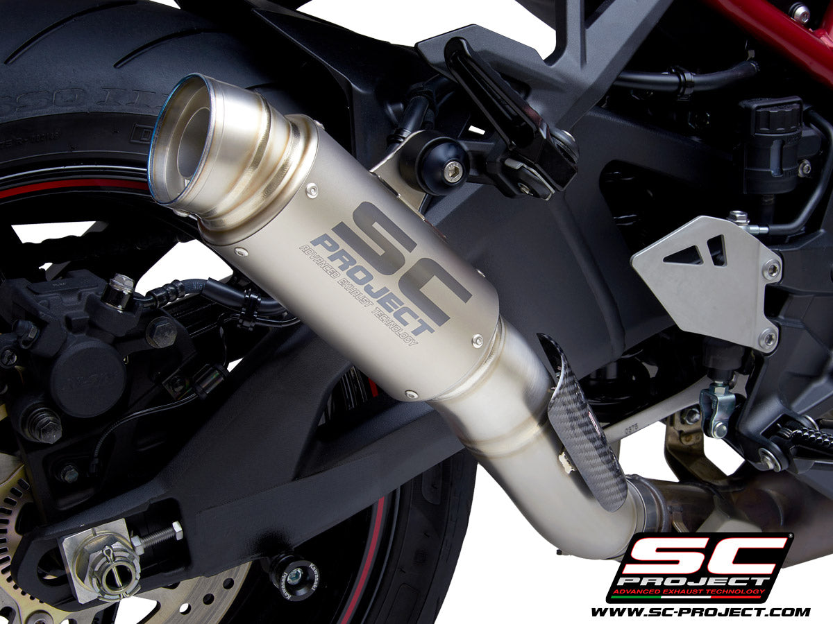 KAWASAKI Z H2 (2020-2024) GP70-R Muffler, with Titanium end cap