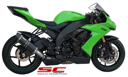 KAWASAKI ZX-10R (2008 - 2010) Short Oval Muffler