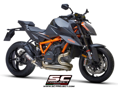 KTM 1290 SUPER DUKE R (2021-2023) CR-T Muffler, with Titanium mesh on exit muffler