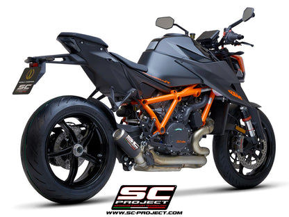 KTM 1290 SUPER DUKE R (2021-2023) CR-T Muffler, with Titanium mesh on exit muffler