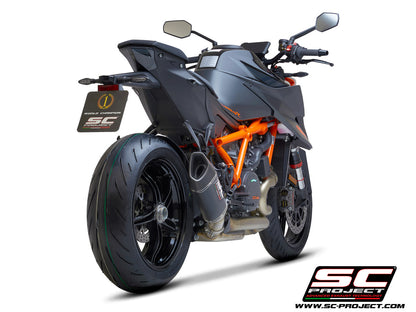 KTM 1290 SUPER DUKE R (2021-2023) SC1-R Muffler, with Carbon fibre end cap
