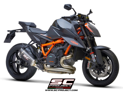 KTM 1290 SUPER DUKE R (2021-2023) SC1-R Muffler, with Carbon fibre end cap