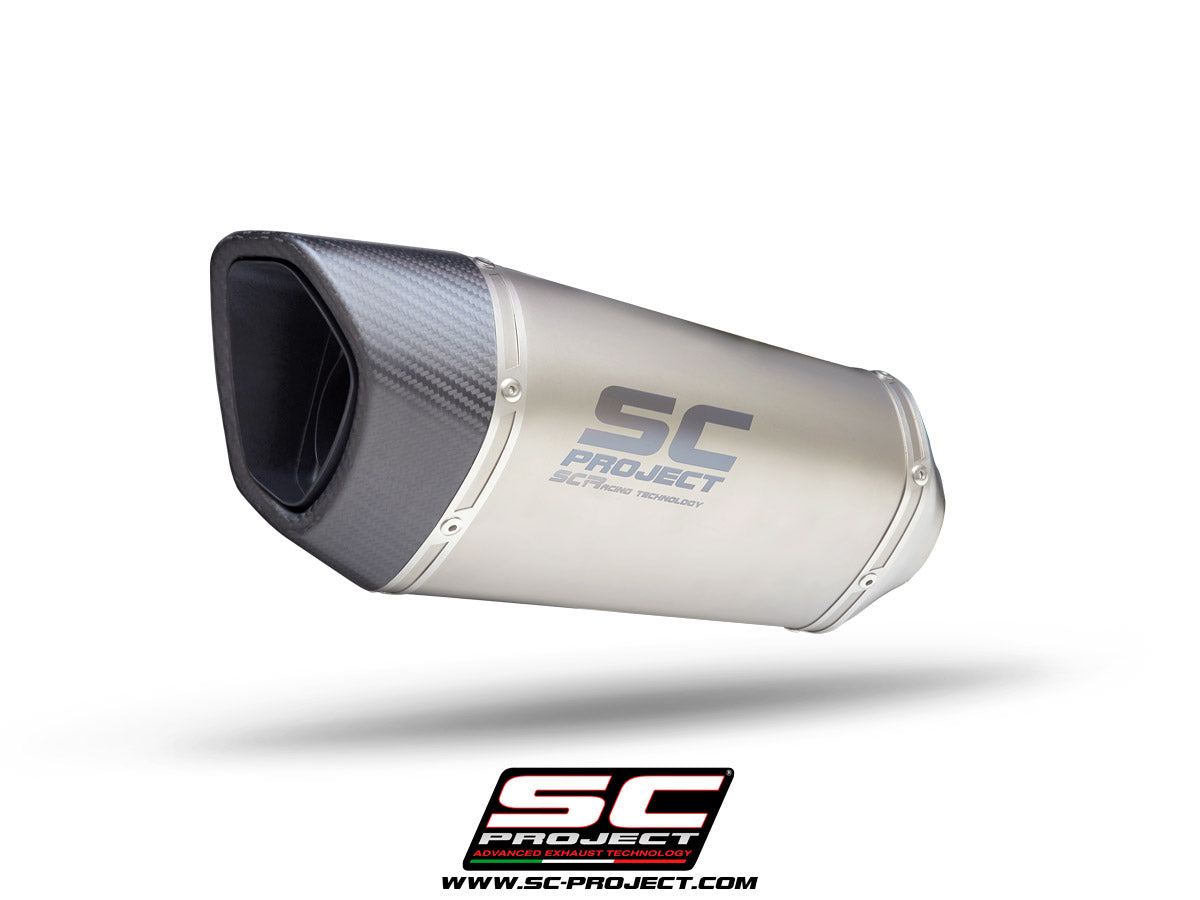 KTM 1290 SUPER DUKE R (2021-2023) SC1-R Muffler, with Carbon fibre end cap