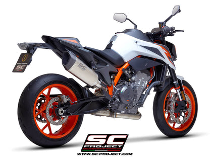 KTM 890 Duke (2020-2023) SC1-R Muffler, with carbon fibre end cap